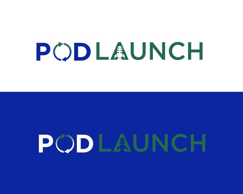 Logo Design entry 2764023 submitted by Ilham Fajri to the Logo Design for PodLaunch™ run by EffortLESSLife