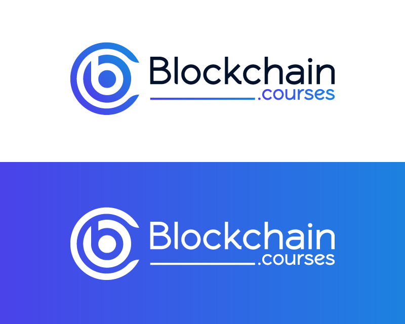 Logo Design entry 2773878 submitted by MD-Designer to the Logo Design for Blockchain.Courses run by justincmarketing