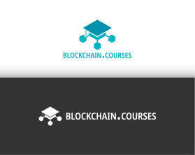 Logo Design Entry 2764674 submitted by YukiKuning to the contest for Blockchain.Courses run by justincmarketing