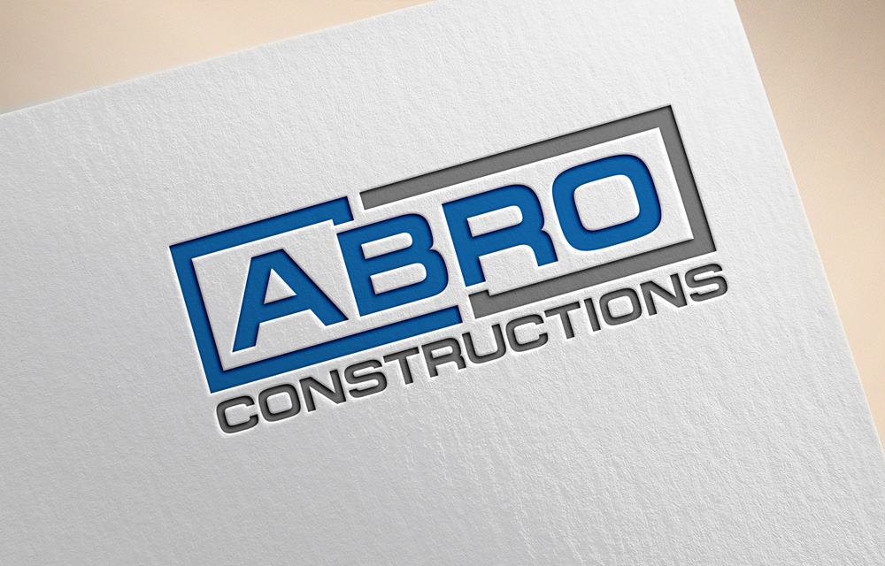 Logo Design entry 2770666 submitted by Mza to the Logo Design for ABRO CONSTRUCTIONS run by andrewbrowett