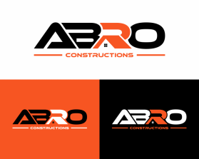 Logo Design Entry 2766237 submitted by Mza to the contest for ABRO CONSTRUCTIONS run by andrewbrowett