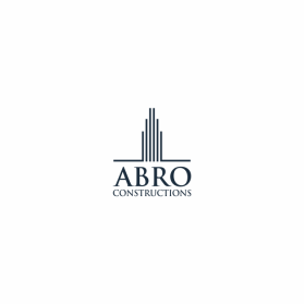Logo Design Entry 2765149 submitted by smuda960 to the contest for ABRO CONSTRUCTIONS run by andrewbrowett