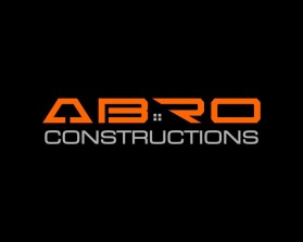 Logo Design Entry 2768313 submitted by monstersox to the contest for ABRO CONSTRUCTIONS run by andrewbrowett