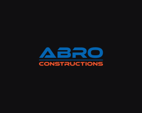Logo Design Entry 2766513 submitted by arefdavid to the contest for ABRO CONSTRUCTIONS run by andrewbrowett