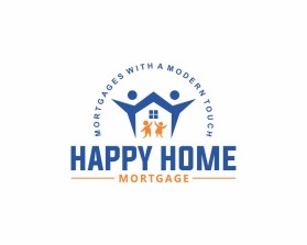 Logo Design Entry 2766553 submitted by Mufidadissa to the contest for Happy Home Mortgage run by happyhomemortgage
