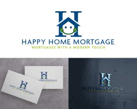 Logo Design Entry 2769290 submitted by IDesign Place to the contest for Happy Home Mortgage run by happyhomemortgage