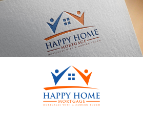 Logo Design Entry 2765130 submitted by Resiahlim to the contest for Happy Home Mortgage run by happyhomemortgage