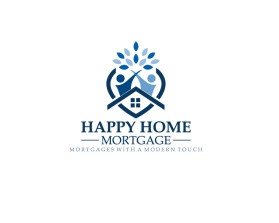 Logo Design Entry 2768484 submitted by jivoc2011 to the contest for Happy Home Mortgage run by happyhomemortgage