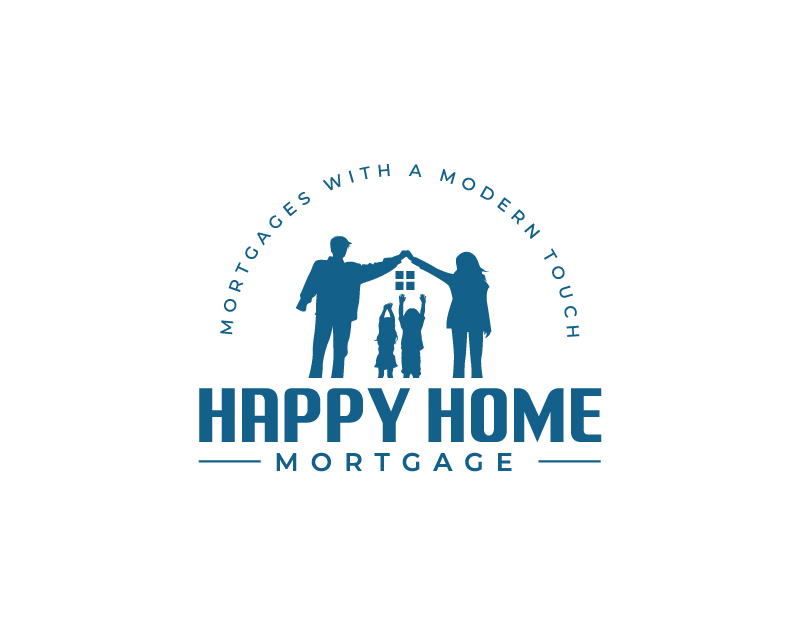 Logo Design entry 2765185 submitted by plexdesign to the Logo Design for Happy Home Mortgage run by happyhomemortgage