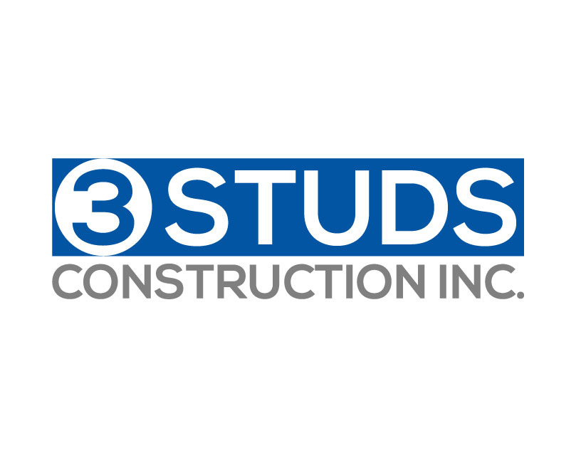 Logo Design entry 2766229 submitted by MuhammadR to the Logo Design for 3 Studs Construction Inc. run by Speedy