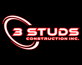 Logo Design entry 2764230 submitted by gembelengan to the Logo Design for 3 Studs Construction Inc. run by Speedy