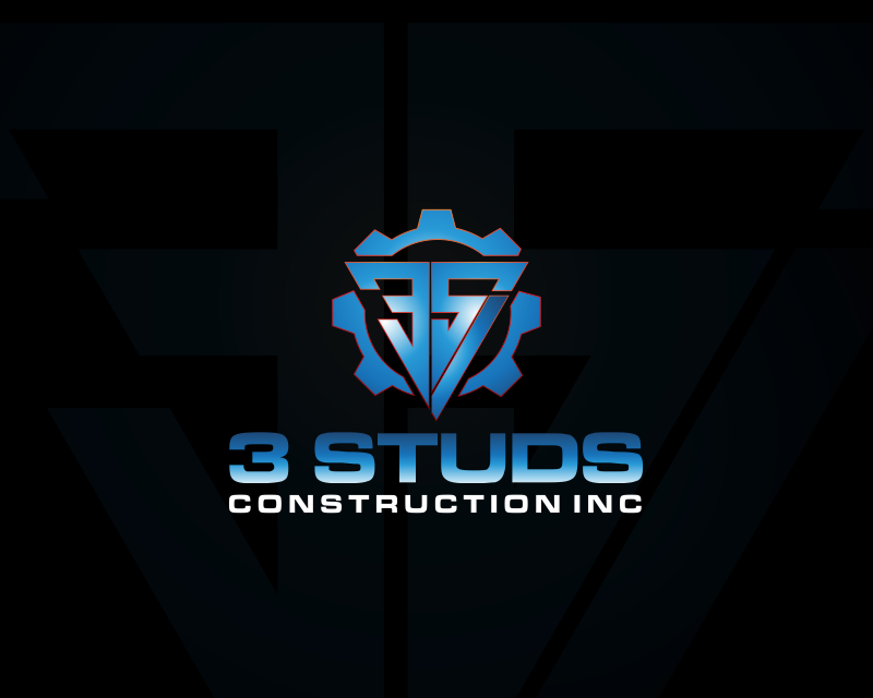 Logo Design entry 2766241 submitted by lexxi to the Logo Design for 3 Studs Construction Inc. run by Speedy