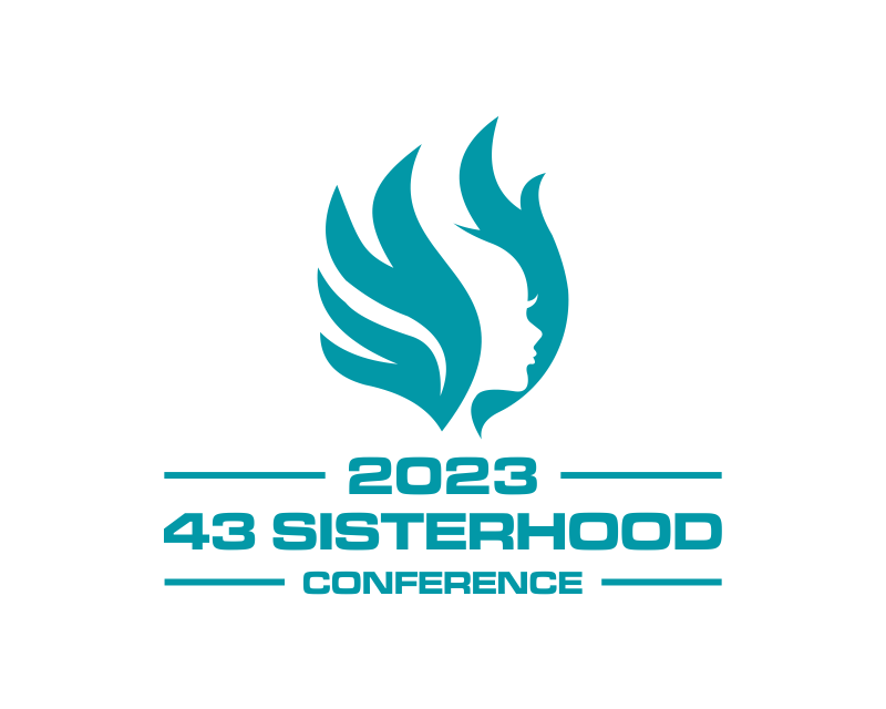 Logo Design entry 2766413 submitted by Erlando to the Logo Design for 2023 43 Sisterhood Conference run by lizcherry88