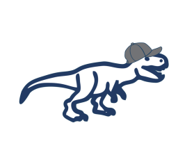 Logo Design Entry 2774736 submitted by ddutta806 to the contest for T-Rex in a Hat run by BDG