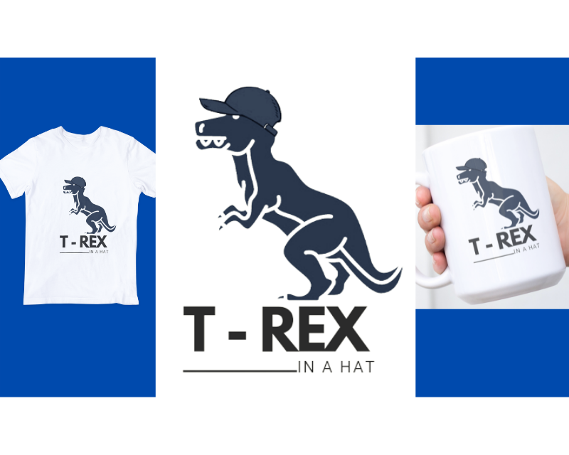 Logo Design entry 2768242 submitted by designer_254 to the Logo Design for T-Rex in a Hat run by BDG