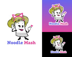 Logo Design entry 2769526 submitted by Haninas to the Logo Design for Noodle Mash run by cared