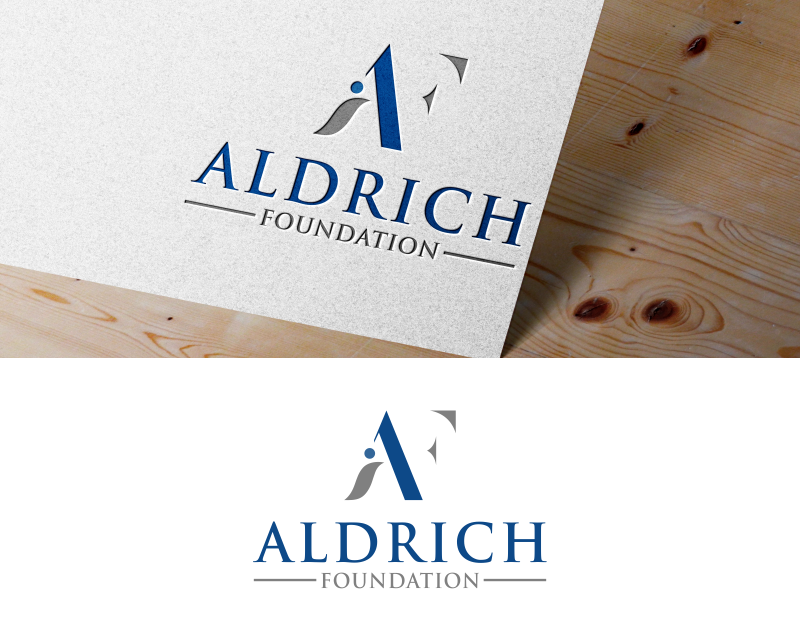 Logo Design entry 2771317 submitted by mazzehhh to the Logo Design for Aldrich Foundation run by cblake2471