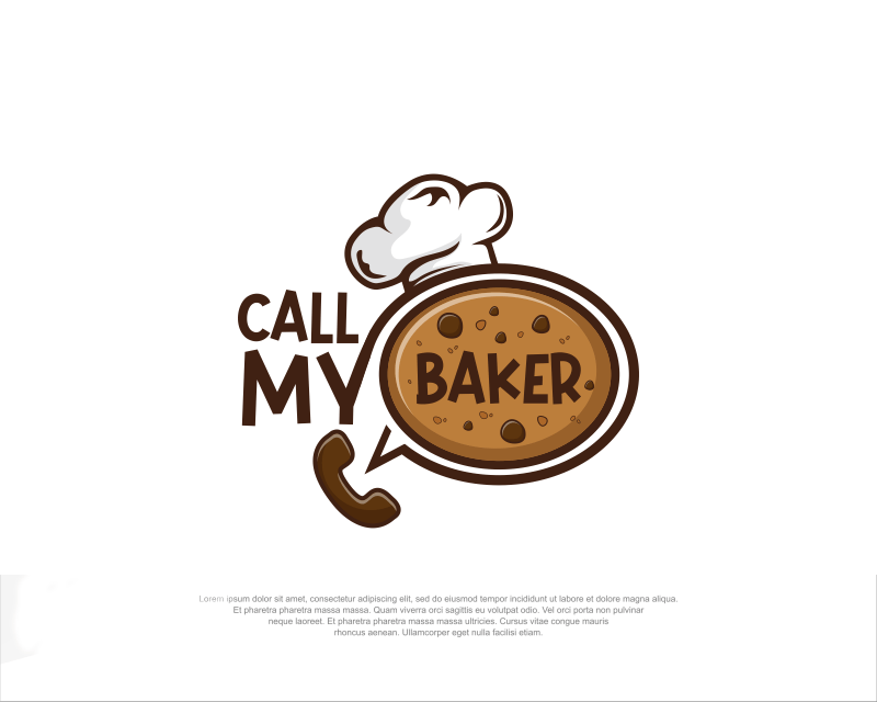 Logo Design entry 2789162 submitted by khaira to the Logo Design for Call My Baker run by callmybakerllc