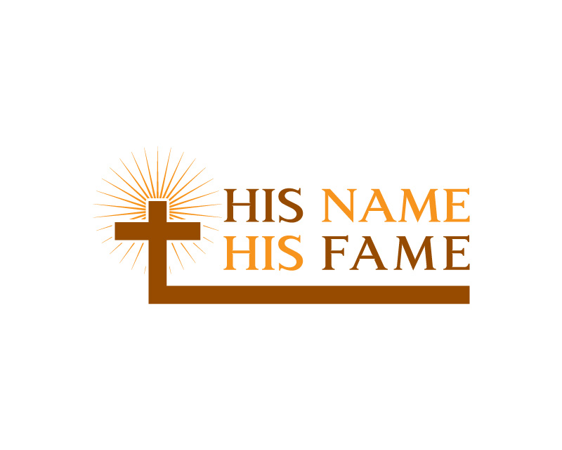 Logo Design entry 2780768 submitted by Rainbow.1 to the Logo Design for His Name His Fame run by HisName4HisFame