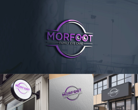 Logo Design Entry 2772773 submitted by art dent to the contest for Morfoot Family Eye Care run by char4eyes