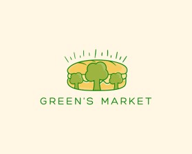 Logo Design Entry 2770482 submitted by wellbeing to the contest for Green's Market run by annyframpton