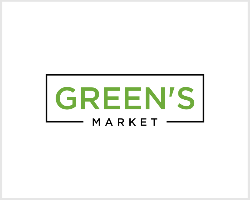 Logo Design entry 2769826 submitted by mannat1922z to the Logo Design for Green's Market run by annyframpton