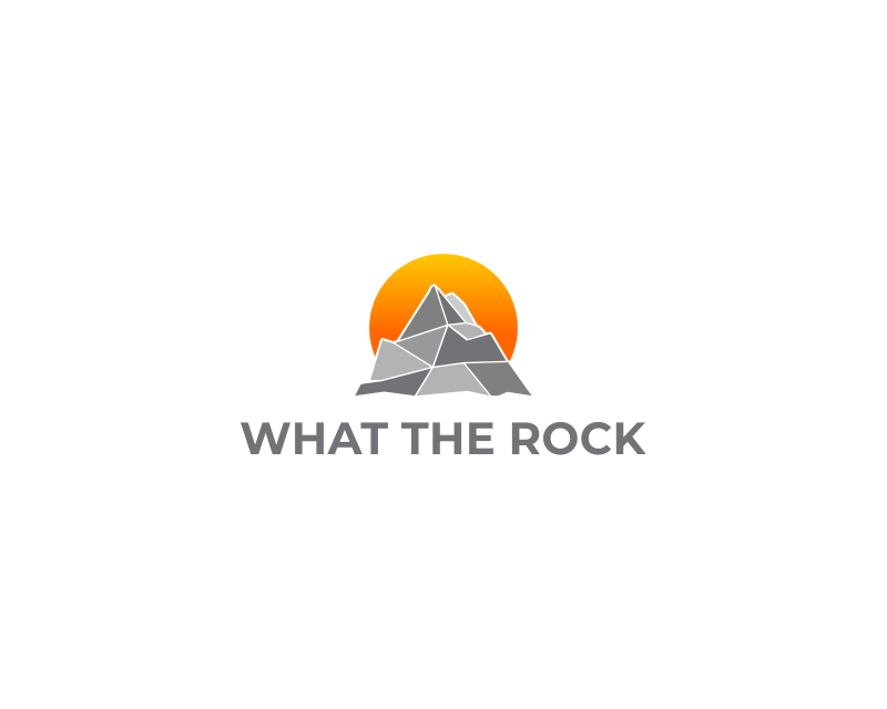 Logo Design entry 2777326 submitted by Tal to the Logo Design for What The Rock run by sdashtgard