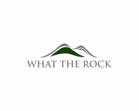 Logo Design entry 2774805 submitted by manaf to the Logo Design for What The Rock run by sdashtgard