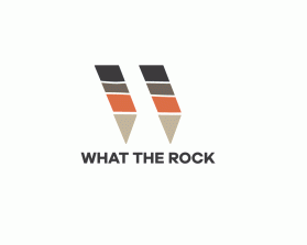 Logo Design Entry 2777019 submitted by kbcorbin to the contest for What The Rock run by sdashtgard