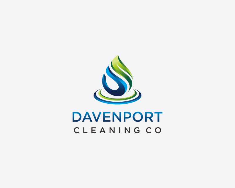 Logo Design entry 2776201 submitted by yahya97 to the Logo Design for Davenport Cleaning Co run by davenportcleaningco