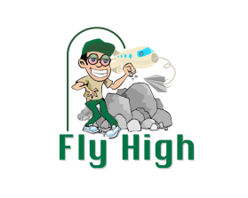 Logo Design Entry 2777932 submitted by ej94 to the contest for Fly High run by Makemoneywithrell