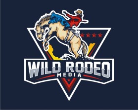 Logo Design entry 2779052 submitted by alpha-dash to the Logo Design for Wild Rodeo Media run by Blakemonroe15