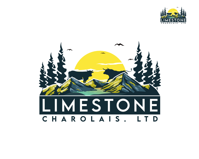 Logo Design entry 2786862 submitted by AbyMuda to the Logo Design for Limestone Charolais Ltd run by Prairedog