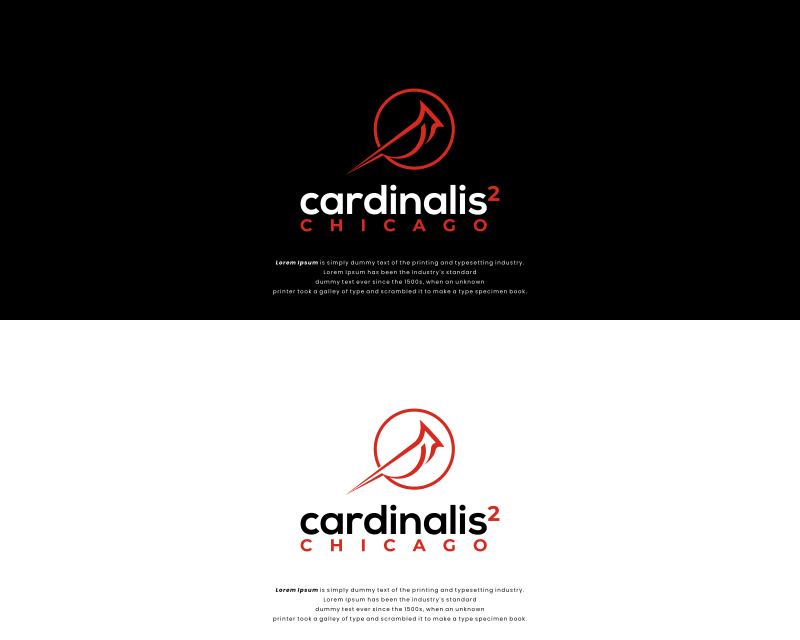 Logo Design entry 2787787 submitted by manaf to the Logo Design for Cardinalis Cardinalis or Cardinalis^2 (as in squared, the exponent) run by bookiesbookstores