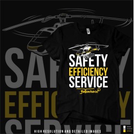 T-Shirt Design entry 2785257 submitted by Maulana85 to the T-Shirt Design for Yellowhead Helicopters Ltd. run by Chawpper