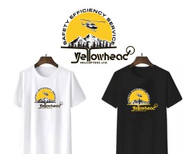 T-Shirt Design Entry 2782031 submitted by Adam to the contest for Yellowhead Helicopters Ltd. run by Chawpper