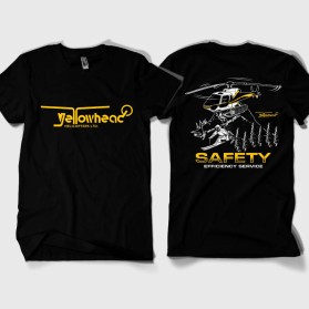 T-Shirt Design Entry 2784462 submitted by Maulana85 to the contest for Yellowhead Helicopters Ltd. run by Chawpper
