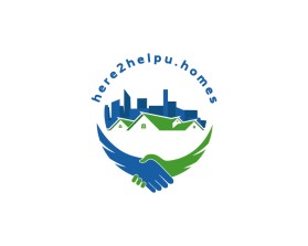 Logo Design Entry 2784586 submitted by STROCTOS to the contest for here2helpu.homes run by WREIN2022