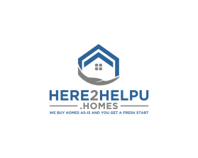 Logo Design Entry 2782814 submitted by vale_art to the contest for here2helpu.homes run by WREIN2022