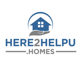 Logo Design entry 2782501 submitted by gEt_wOrk to the Logo Design for here2helpu.homes run by WREIN2022