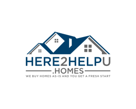 Logo Design entry 2782637 submitted by koeciet to the Logo Design for here2helpu.homes run by WREIN2022