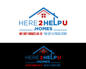 Logo Design entry 2786740 submitted by sella to the Logo Design for here2helpu.homes run by WREIN2022
