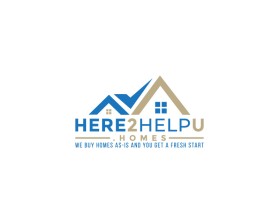 Logo Design Entry 2787944 submitted by mahmudul to the contest for here2helpu.homes run by WREIN2022