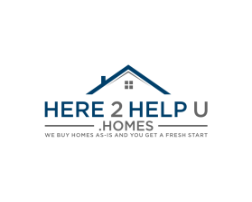 Logo Design entry 2783044 submitted by gEt_wOrk to the Logo Design for here2helpu.homes run by WREIN2022