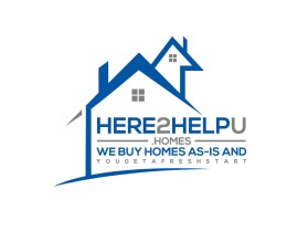 Logo Design Entry 2783729 submitted by LogoAmr to the contest for here2helpu.homes run by WREIN2022