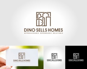 Logo Design Entry 2783839 submitted by sumurdiladang to the contest for Dino Sells Homes run by dinosellshomes