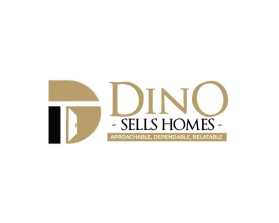 Another design by Real submitted to the Logo Design for Dino Sells Homes by dinosellshomes