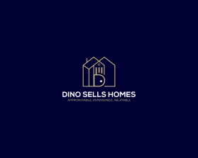 Logo Design Entry 2782705 submitted by Rainbow.1 to the contest for Dino Sells Homes run by dinosellshomes