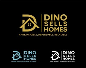Logo Design Entry 2782837 submitted by donang to the contest for Dino Sells Homes run by dinosellshomes