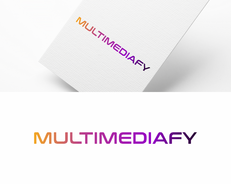 Logo Design entry 2807785 submitted by Mza to the Logo Design for Multimediafy run by RobertRColeman